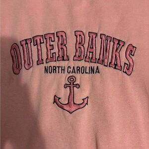 Women’s Bright Pink Outer banks Crewneck